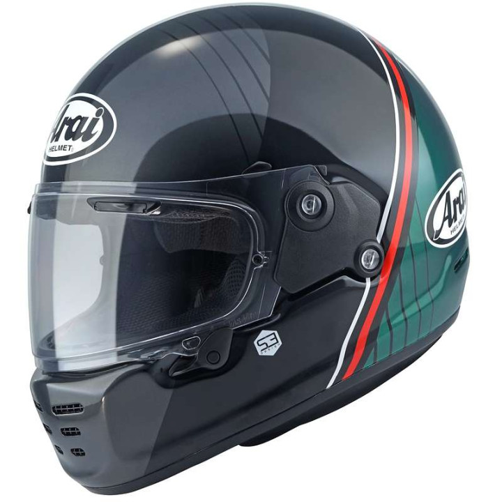 Casque moto Arai CONCEPT-XE TEMU GREEN