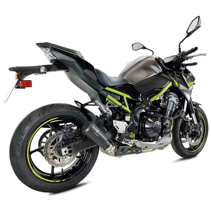 IXRACE MK2 BLACK approved muffler KAWASAKI Z900 17-19/Z900 A2 17-22