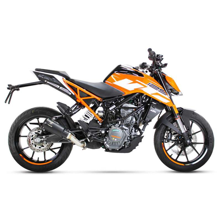 Silencieux homologué IXRACE MK2 BLACK KTM DUKE 125/390 17-20