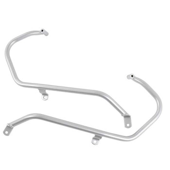 Pare-carters bas argent Hepco & Becker Honda X-ADV 21- Pare-carters bas argent Hepco & Becker Honda X-ADV 21-
