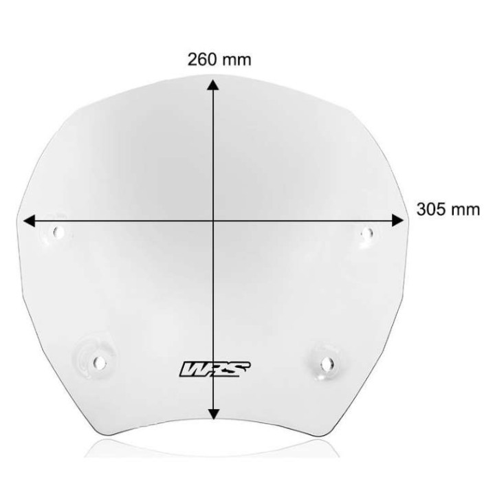 Bulle WRS SPORT (BM094) BMW R1300GS AVEC ACC