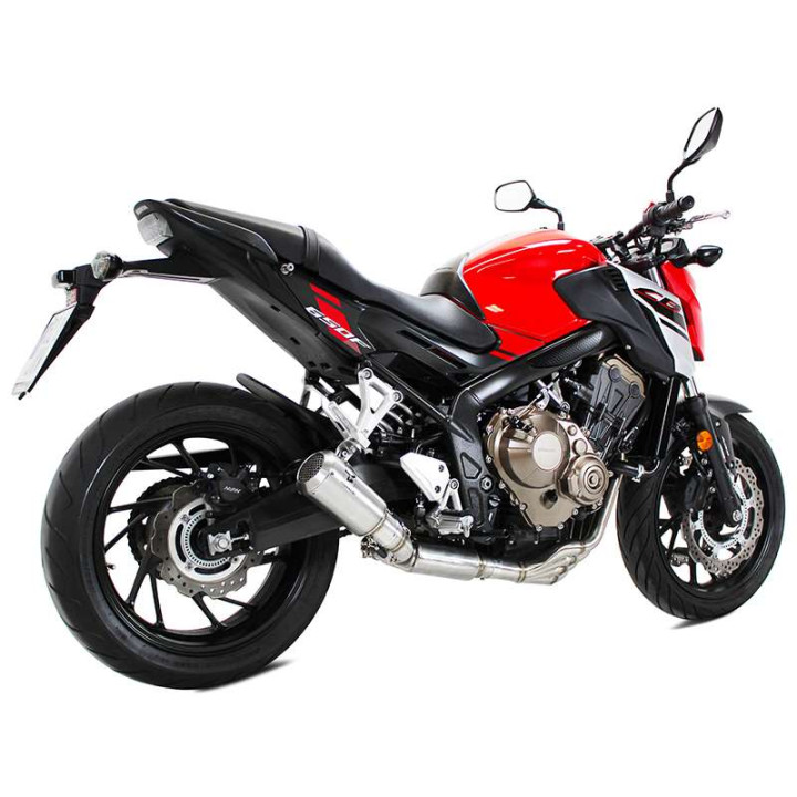 Ligne complète homologuée IXRACE MK2 INOX HONDA CB650F/CBR650F 14-18