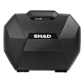 Valises moto extensibles Shad SH38X CARBONE