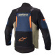 Alpinestars HALO DRYSTAR Jacket Blue/Khaki/Orange