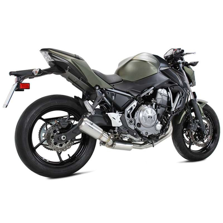 Ligne complète homologuée IXRACE MK2 INOX KAWASAKI Z650 17-19