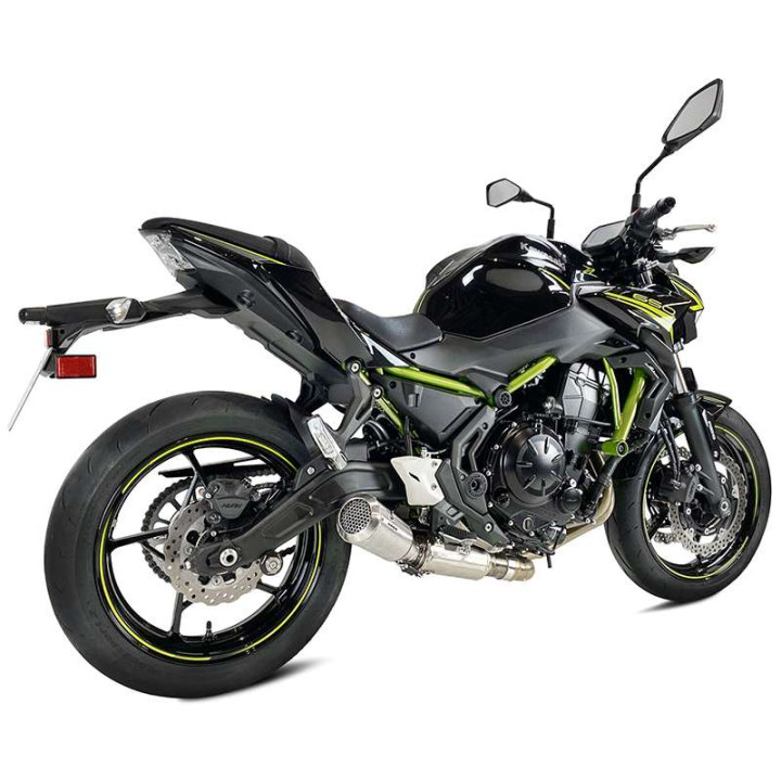 Ligne complète homologuée IXRACE MK2 INOX KAWASAKI Z650 2020