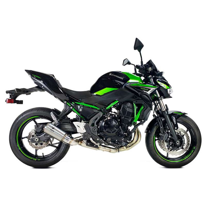 Ligne complète homologuée IXRACE MK2 INOX KAWASAKI Z650 2023-
