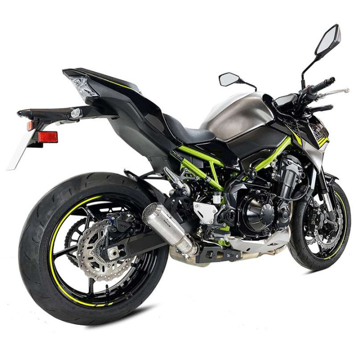 Silencieux homologué IXRACE MK2 INOX KAWASAKI Z900 17-19/Z900 A2 17-22