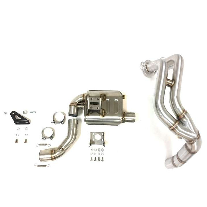 Ligne complète homologuée IXRACE MK2 INOX YAMAHA XSR700 21-