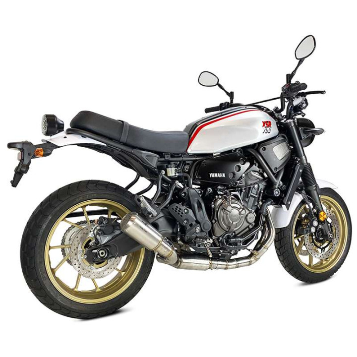 Ligne complète homologuée IXRACE MK2 INOX YAMAHA XSR700 21-