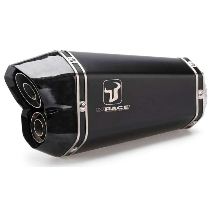 IXRACE M8 BLACK approved muffler HONDA CB500 HORNET 24- 