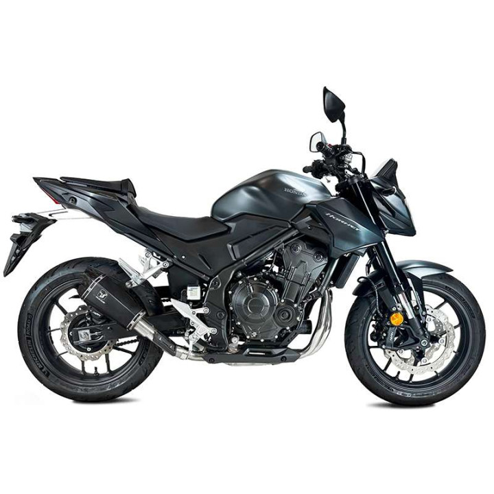 IXRACE M8 BLACK approved muffler HONDA CB500 HORNET 24- 