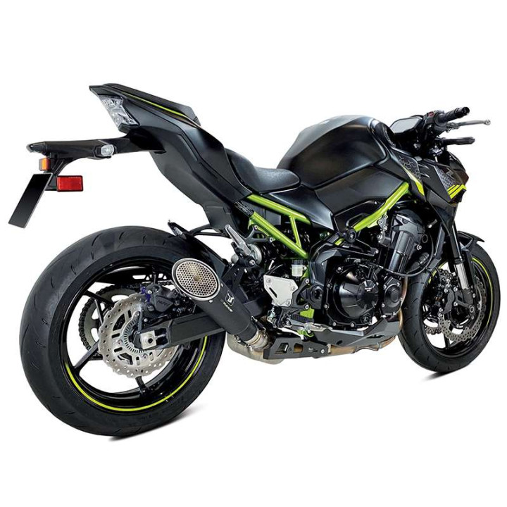 Silencieux homologué IXRACE MK1 BLACK KAWASAKI Z900 17-19/Z900 A2 17-22