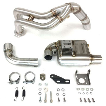 IXRACE MK1 BLACK YAMAHA MT-07 21- homologated complete line IXRACE MK1 BLACK YAMAHA MT-07 21- homologated complete line