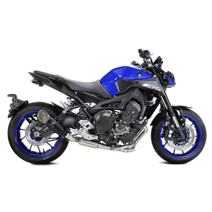 Ligne complète homologuée IXRACE MK1 BLACK YAMAHA MT-09 13-20/XSR900 16-20