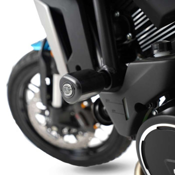 Tampons de protection R&G AERO (CP0560BL) CF MOTO 700CL-X Heritage