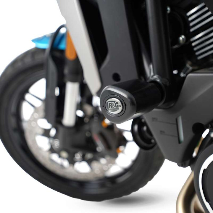 Tampons de protection R&G AERO (CP0560BL) CF MOTO 700CL-X Heritage