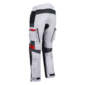 Pantalon moto Rukka MADAGASCA-R GRIS/NOIR/ROUGE