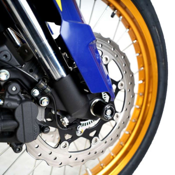 R&amp-G fork protector (FP0277BK) SUZUKI GSX-8S/V-Strom 800DE