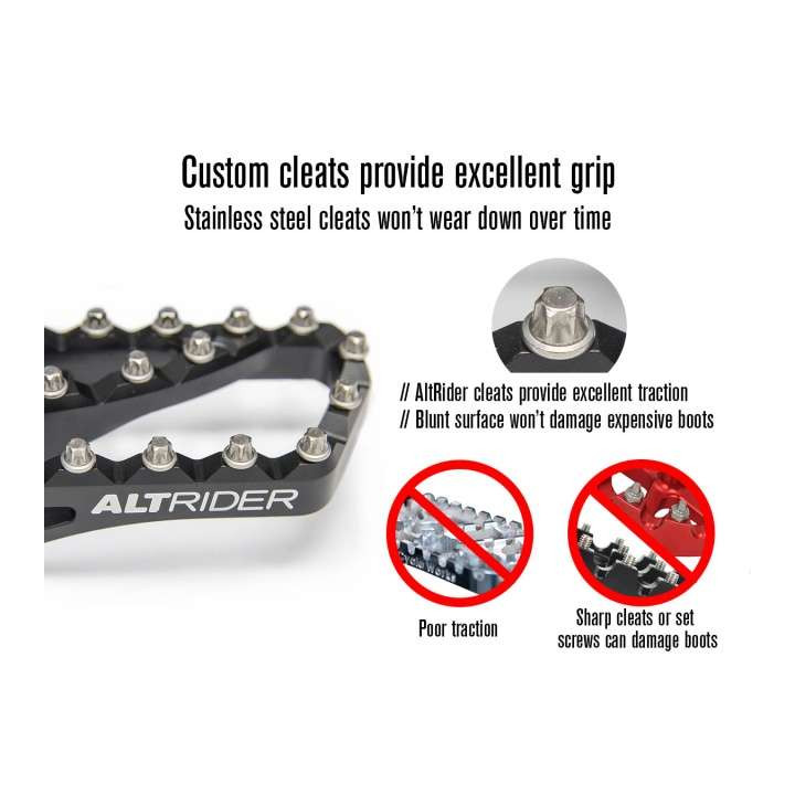 AltRider ADVENTURE II footrests Yamaha TÉNÉRÉ 700 NORDEN 901 KTM 790/890/1290 ADV (T719-2-2105)