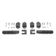 Repose-pieds autoroute AltRider 25mm NOIR (ALTR-2-2101)