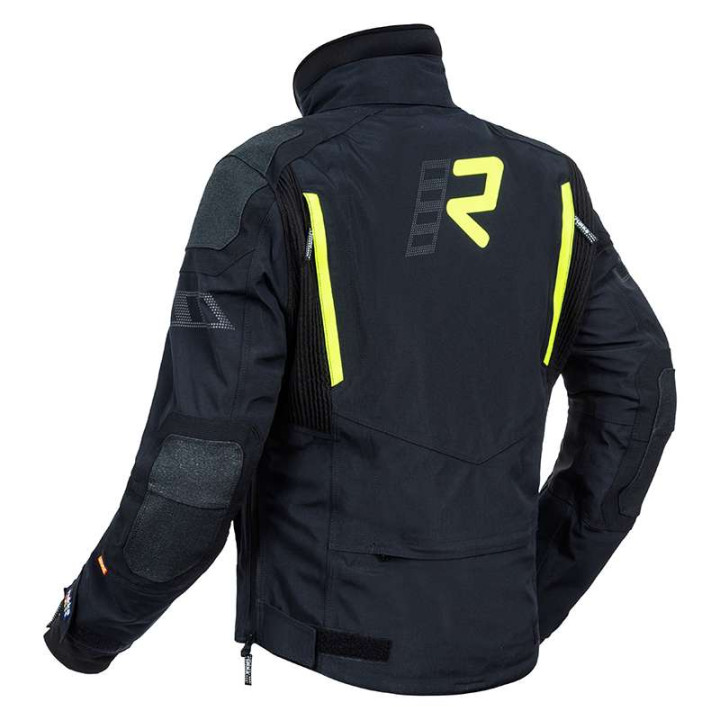 Blouson moto Rukka SHIELD-R Gore Tex laminé 3C Noir/Jaune