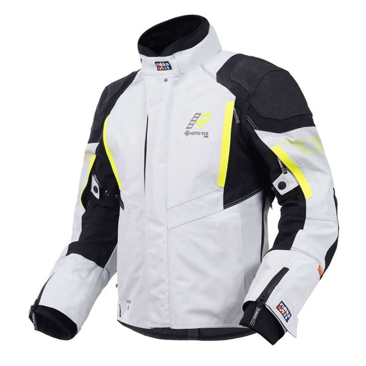 Blouson moto Rukka SHIELD-R Gore Tex laminé 3C Gris/Jaune