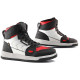 Falco HARLEM motorcycle sneakers White/Black/Red