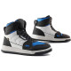 Falco HARLEM motorcycle sneakers White/Black/Blue