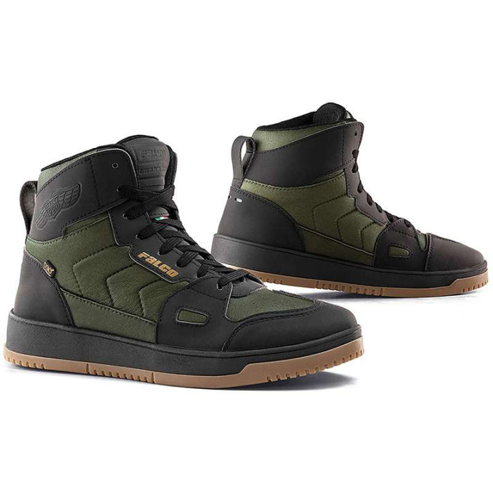 Falco HARLEM Army motorcycle sneakers