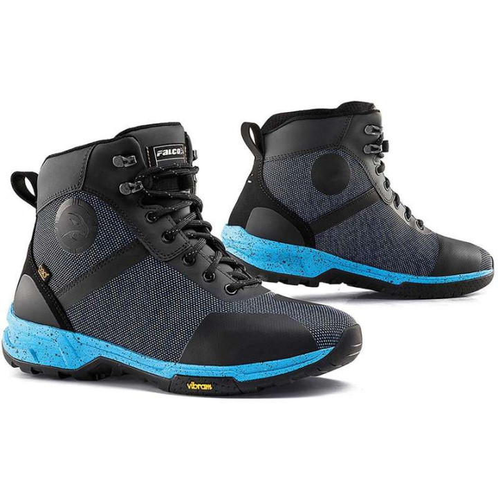 Falco HYKE motorcycle sneakers Black/Blue