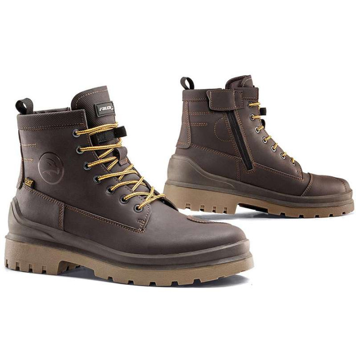 Chaussures moto homme Falco SCOUT Marron