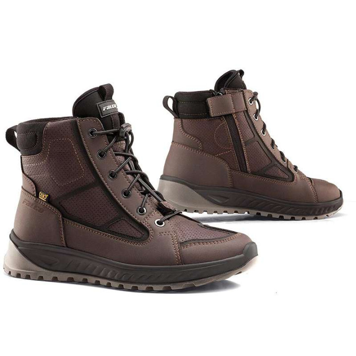Falco ACE LADY women's motorcycle sneakers Brown