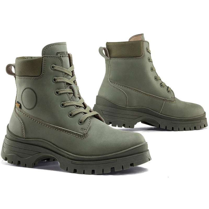 Falco ZARAH Army women's motorcycle boots