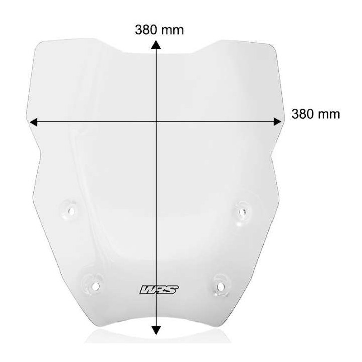 Bulle WRS TOURING (BM091) BMW R1300GS AVEC ACC Bulle WRS TOURING (BM091) BMW R1300GS AVEC ACC