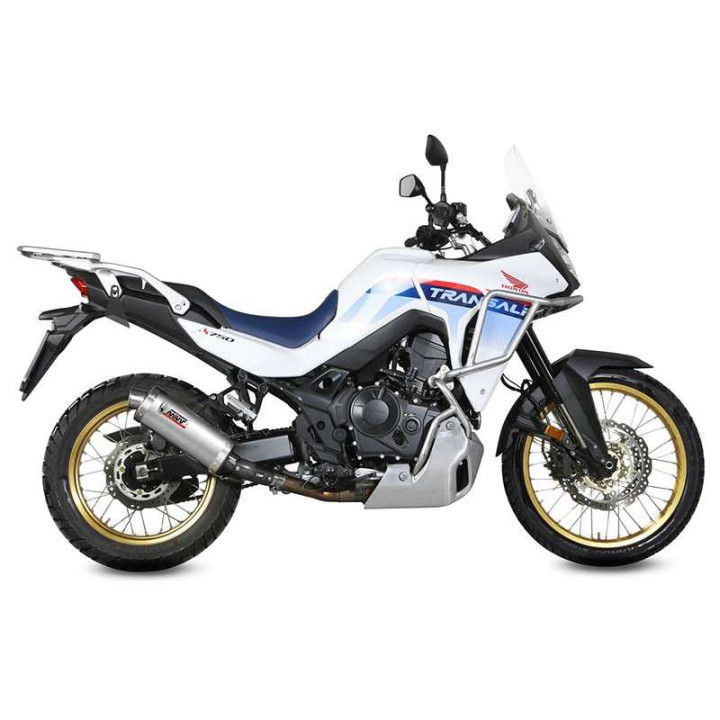 Silencieux homologué Mivv OVAL Classic Inox (H.086.LX1) Honda XL750 Transalp