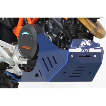 Sabot enduro AXP HDPE Bleu (AX1699) Husqvarna 701