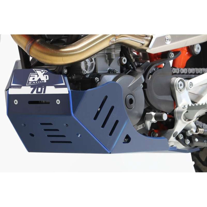 Sabot enduro AXP HDPE Bleu (AX1699) Husqvarna 701