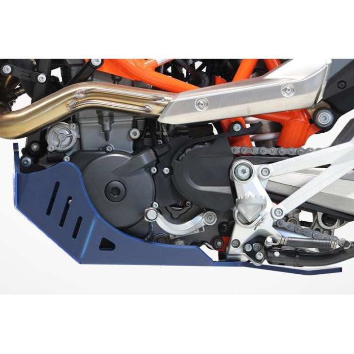 Sabot enduro AXP HDPE Bleu (AX1699) Husqvarna 701