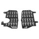 Protection de radiateur Noir AltRider CRF1000L AFRICA TWIN / ADV SPORTS (AT16-2-1102)