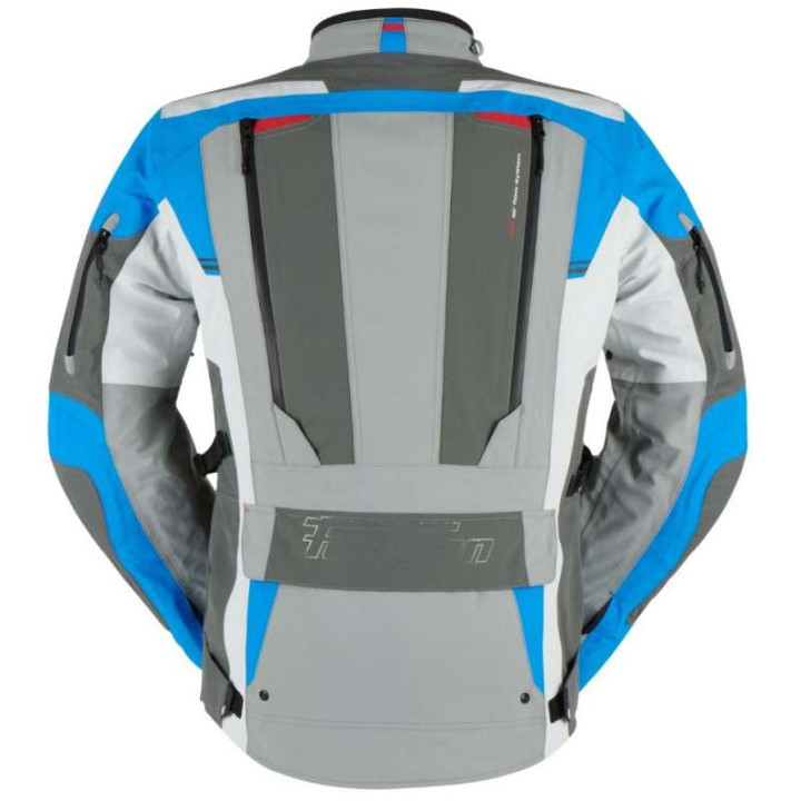 Motorcycle jacket Furygan VOYAGER 3C Blue/Grey/Anthracite Motorcycle jacket Furygan VOYAGER 3C Blue/Grey/Anthracite