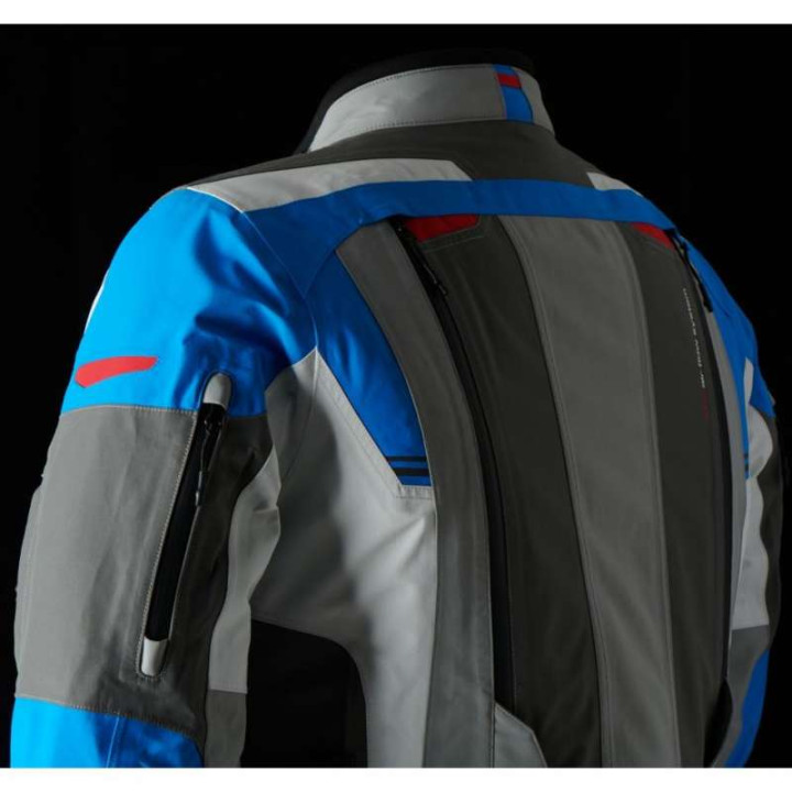 Motorcycle jacket Furygan VOYAGER 3C Blue/Grey/Anthracite Motorcycle jacket Furygan VOYAGER 3C Blue/Grey/Anthracite