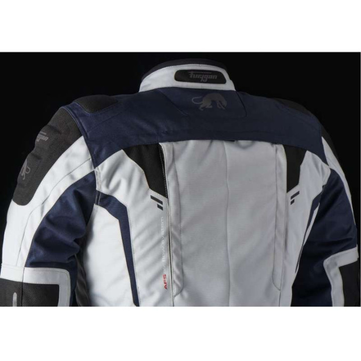 Veste moto Furygan BREVENT 3W1 Pearl/Bleu