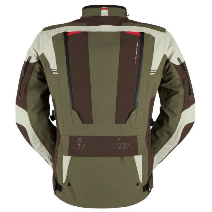 Veste moto Furygan VOYAGER 3C Café/Pearl/Kaki