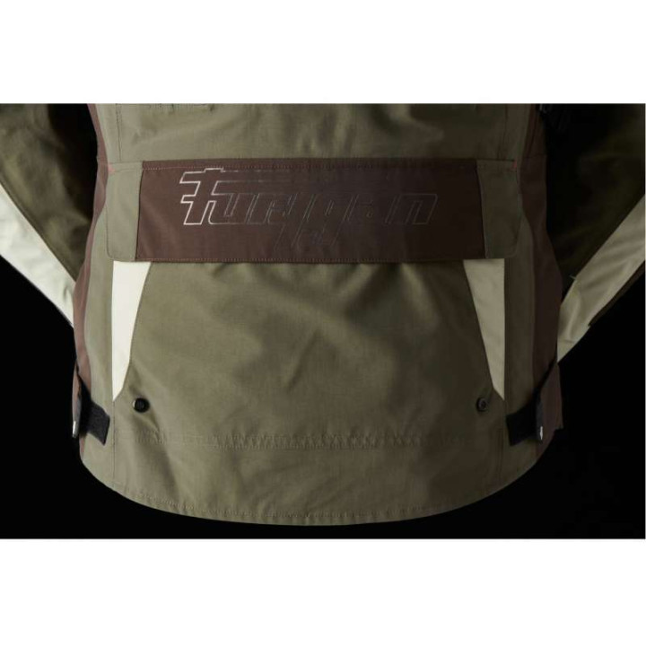 Veste moto Furygan VOYAGER 3C Café/Pearl/Kaki