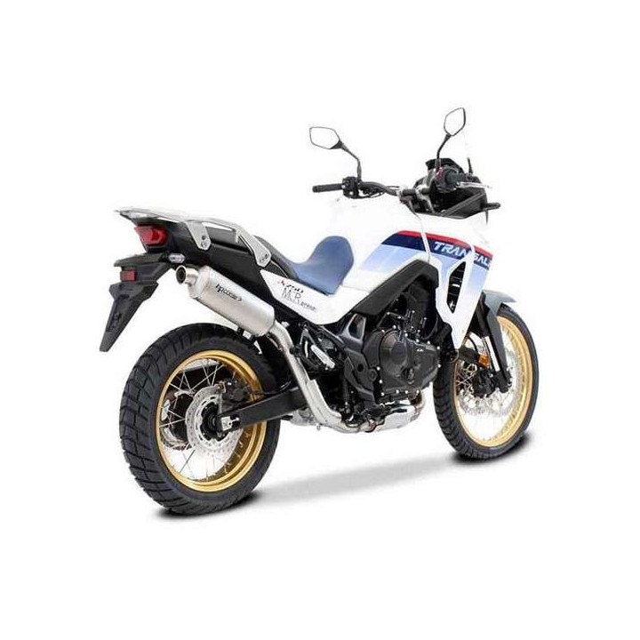 Silencieux homologué HP Corse SP-1 SHORT TITANE - passage haut- Honda XL750 Transalp