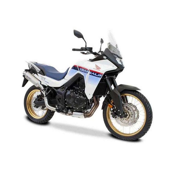 Silencieux homologué HP Corse SP-1 SHORT TITANE - passage haut- Honda XL750 Transalp