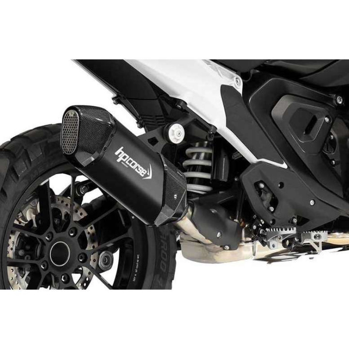 HP Corse SPS RALLY Carbon Titanium Black BMW R1300GS approved muffler