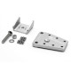 Extension pédale de frein AltRider DualControl Argent Yamaha Ténéré 700 (T719-1-2532)