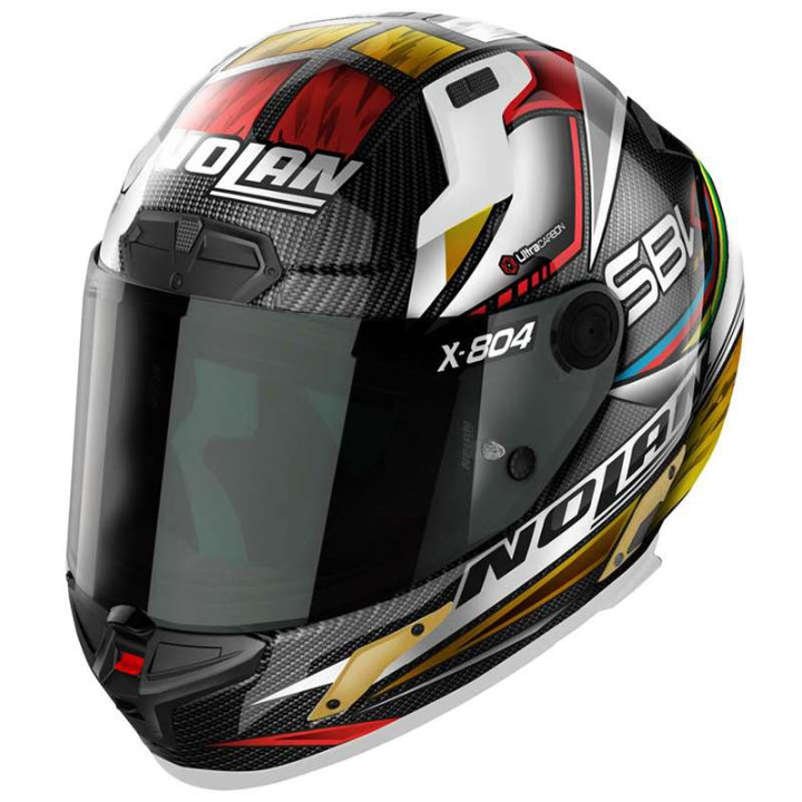 Casque moto Nolan X-804 RS ULTRA CARBON SBK Casque moto Nolan X-804 RS ULTRA CARBON SBK